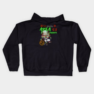 Sci-Fi Fan Party Monster Space Alien Kids Hoodie